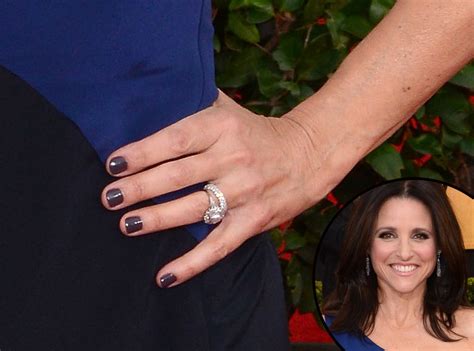 julia louis dreyfus engagement ring|julia louis dreyfus inherited money.